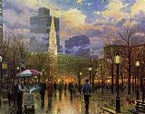 Thomas Kinkade Boston painting